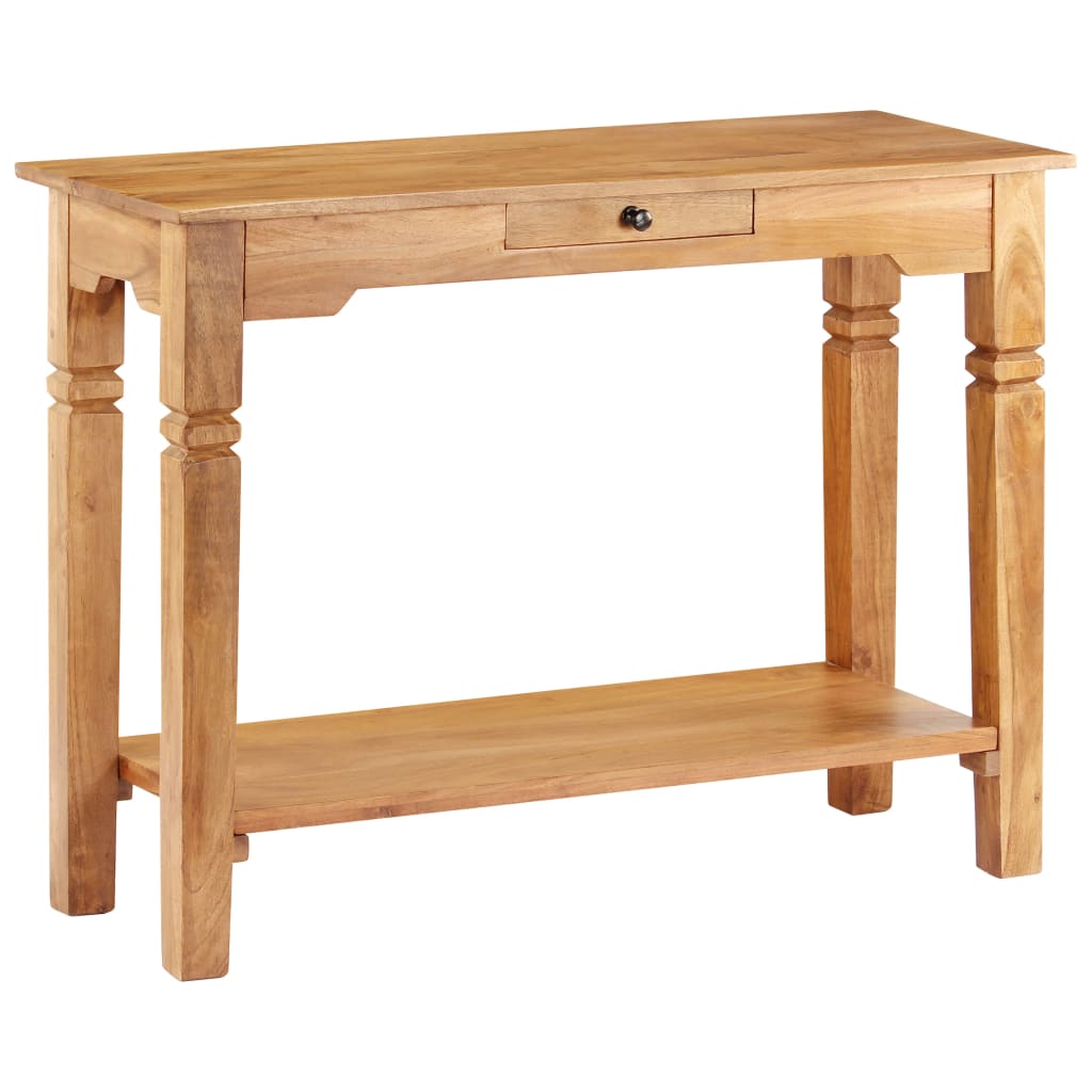 Table console 100x40x76 cm Bois d'acacia massif - XIOS