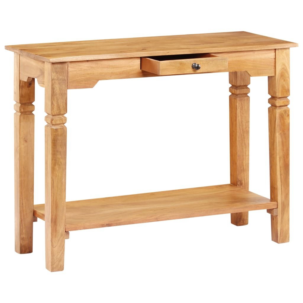 Table console 100x40x76 cm Bois d'acacia massif - XIOS