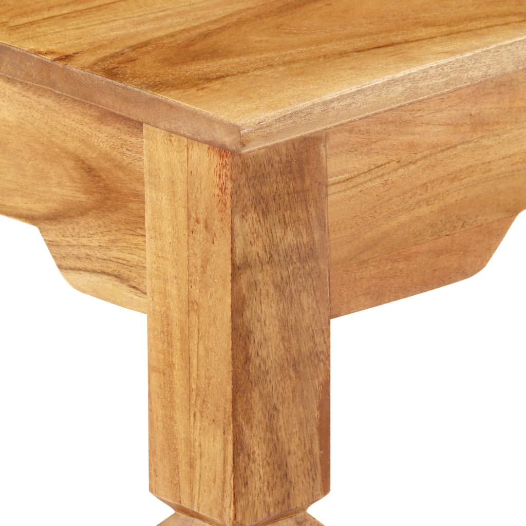 Table console 100x40x76 cm Bois d'acacia massif - XIOS