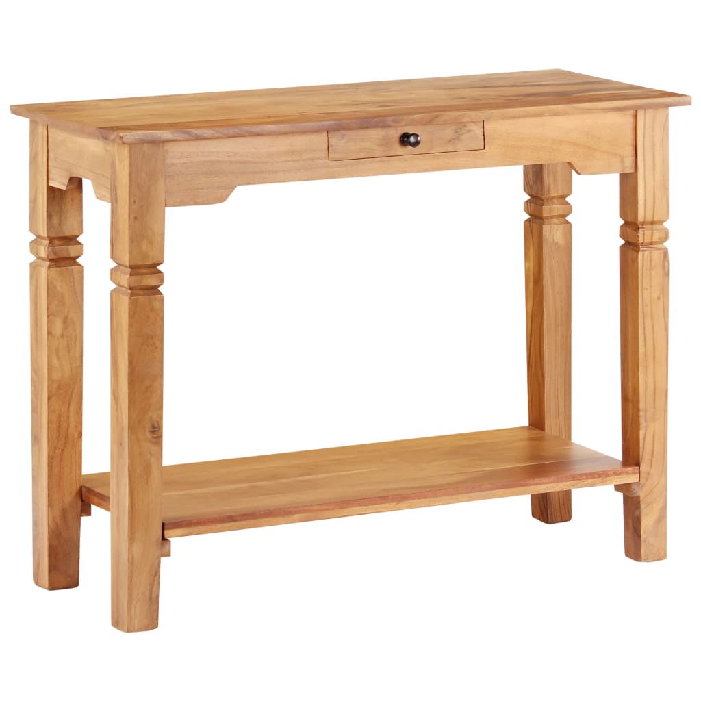 Table console 100x40x76 cm Bois d'acacia massif - XIOS