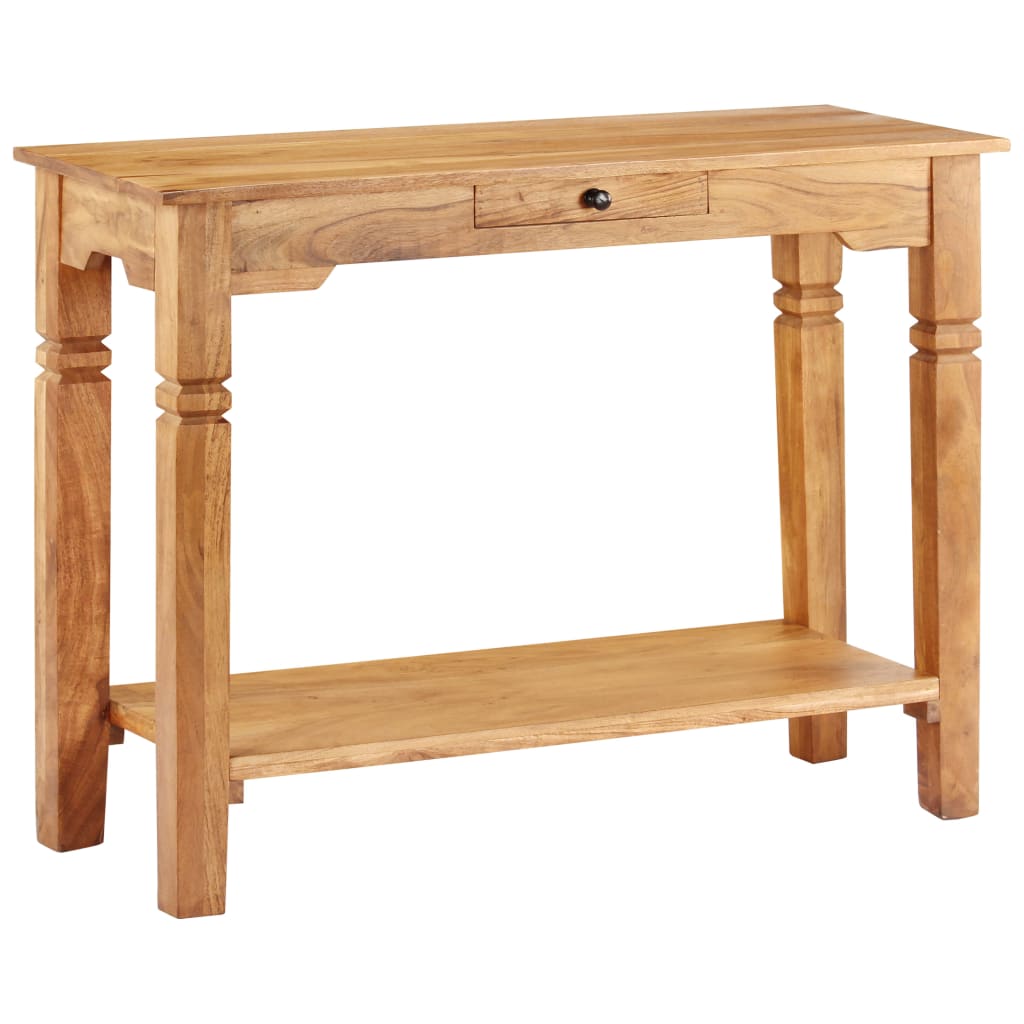 Table console 100x40x76 cm Bois d'acacia massif - XIOS