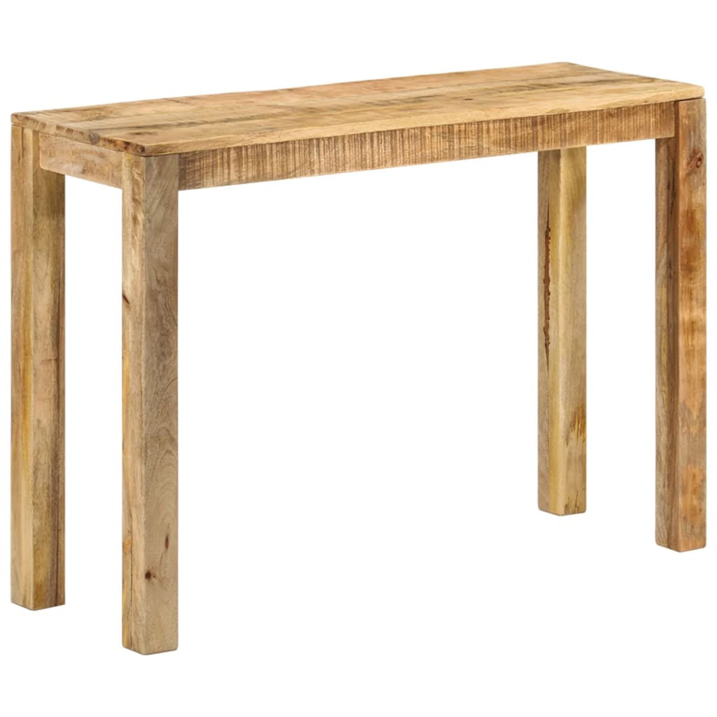 Table console 110x35x76 cm Bois de manguier brut - XIOS