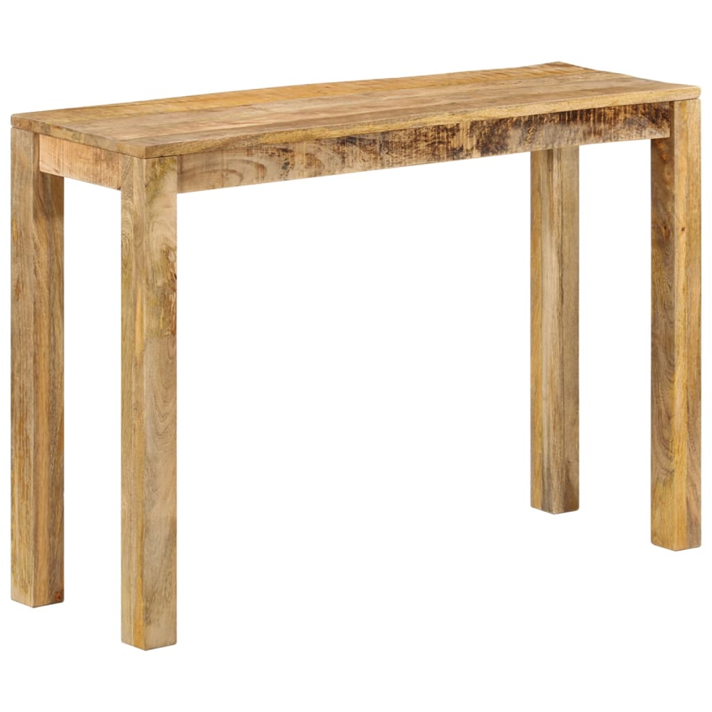 Table console 110x35x76 cm Bois de manguier brut - XIOS