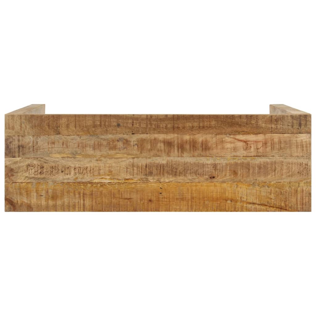 Table console 110x35x76 cm Bois de manguier brut - XIOS