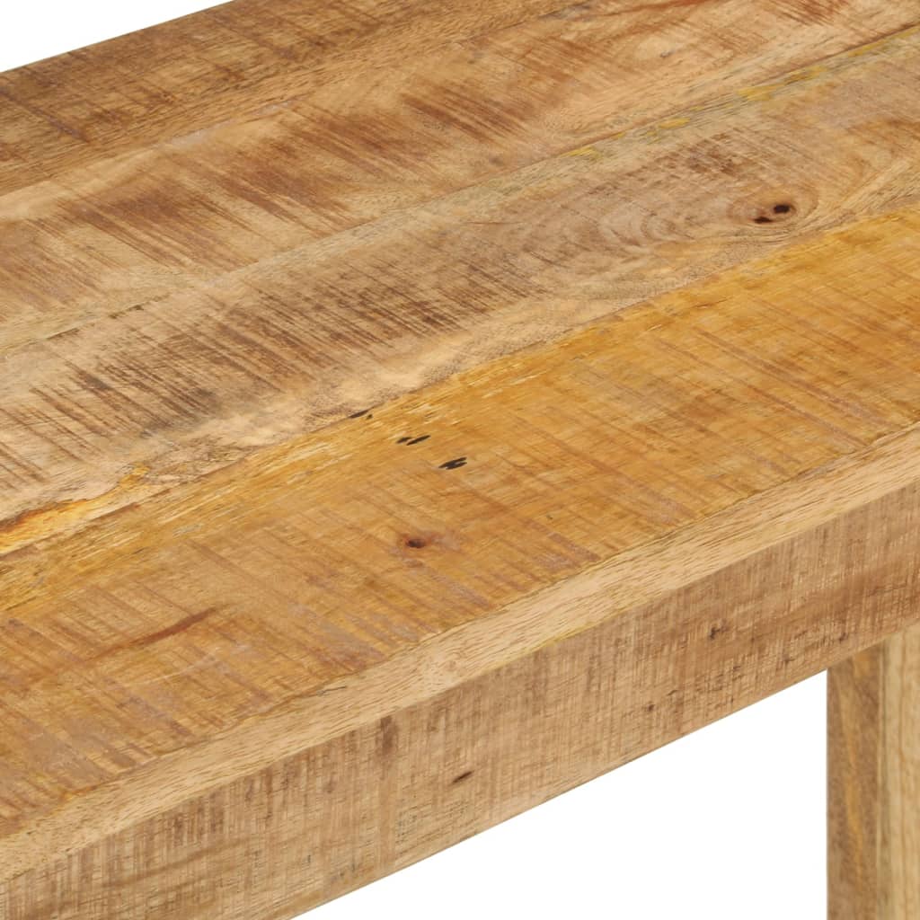 Table console 110x35x76 cm Bois de manguier brut - XIOS