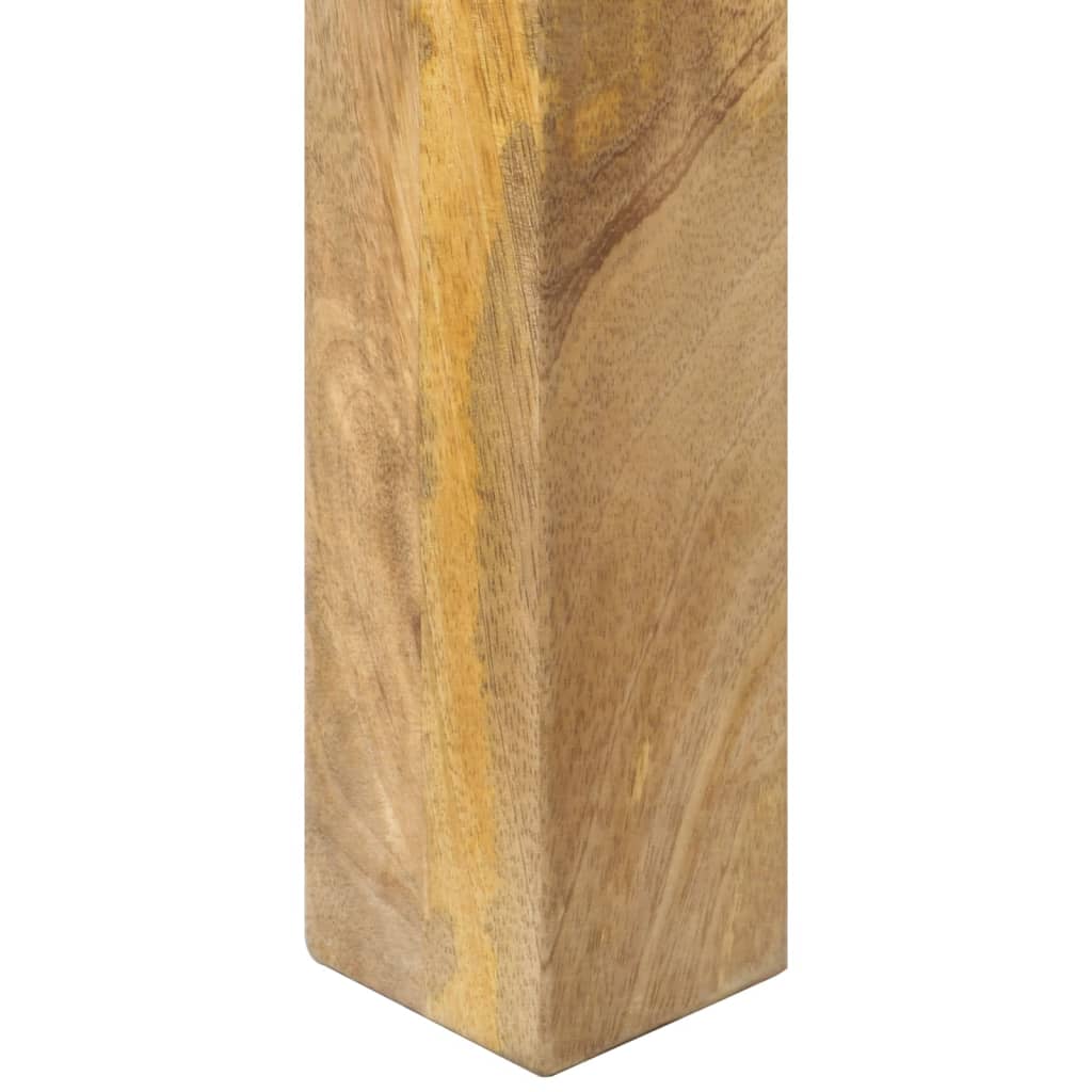 Table console 110x35x76 cm Bois de manguier brut - XIOS