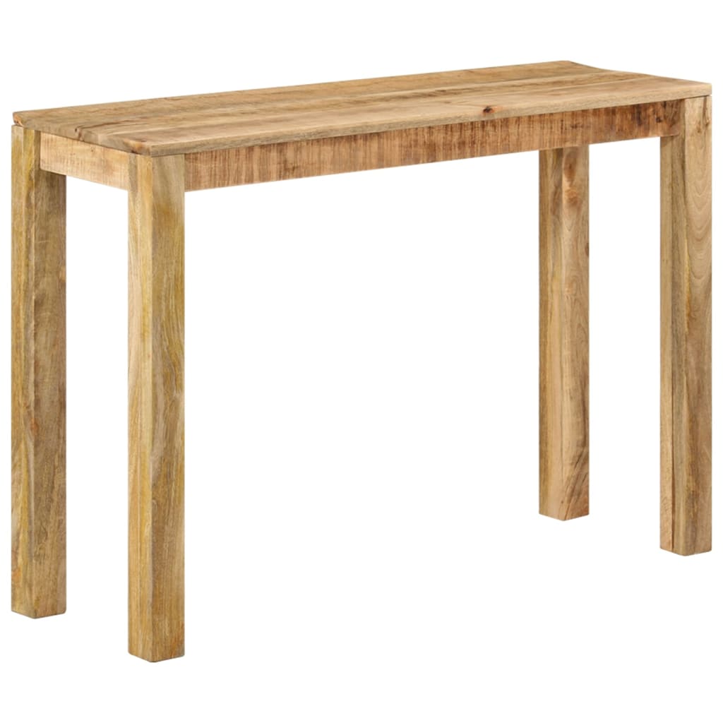 Table console 110x35x76 cm Bois de manguier brut - XIOS
