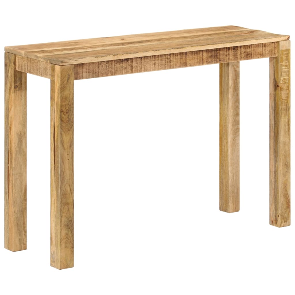Table console 110x35x76 cm Bois de manguier brut - XIOS