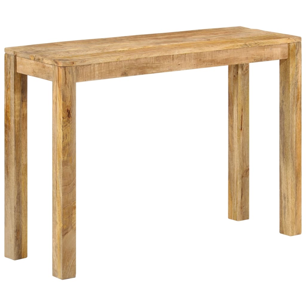 Table console 110x35x76 cm Bois de manguier brut - XIOS