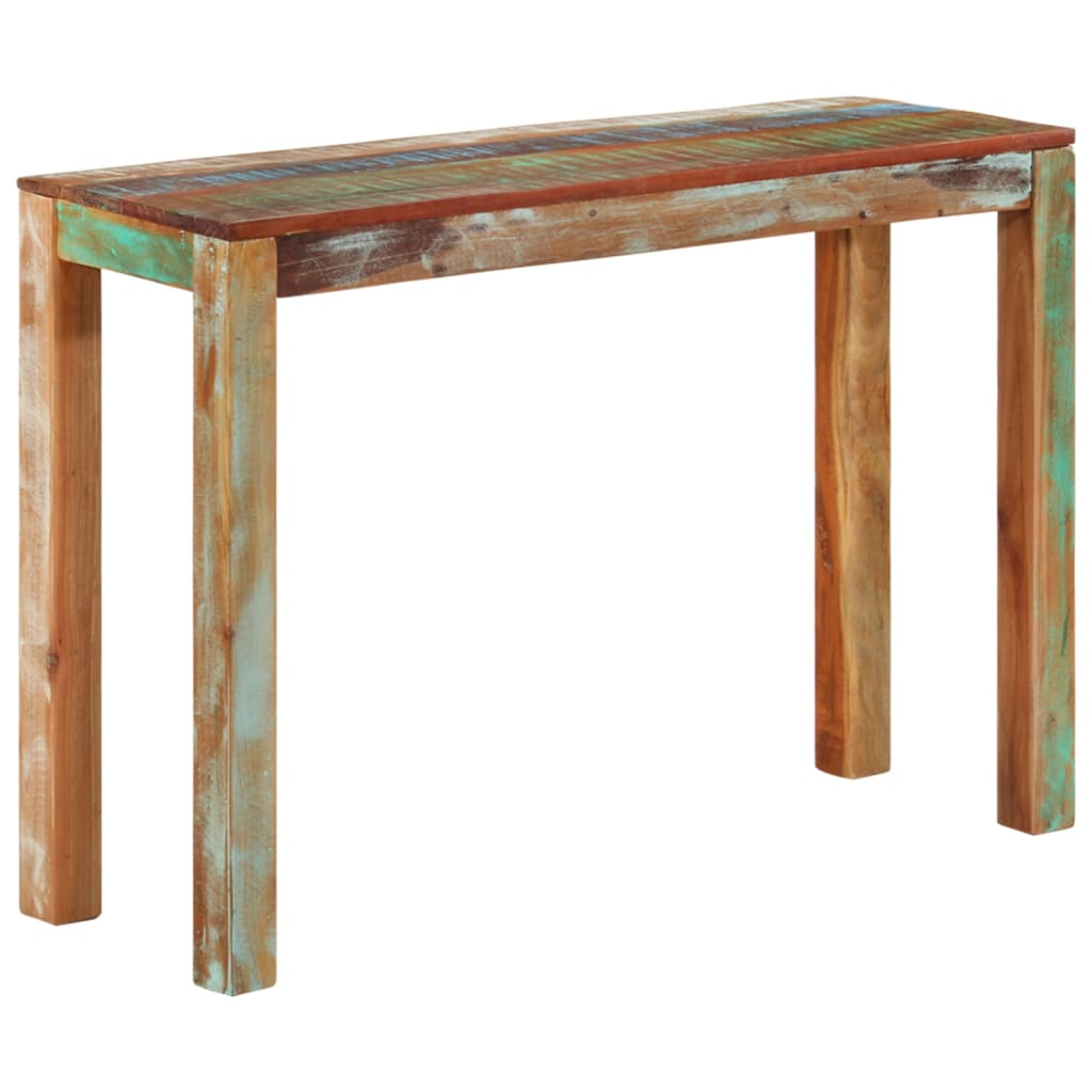 Table console 110x35x76 cm Bois de récupération massif - XIOS