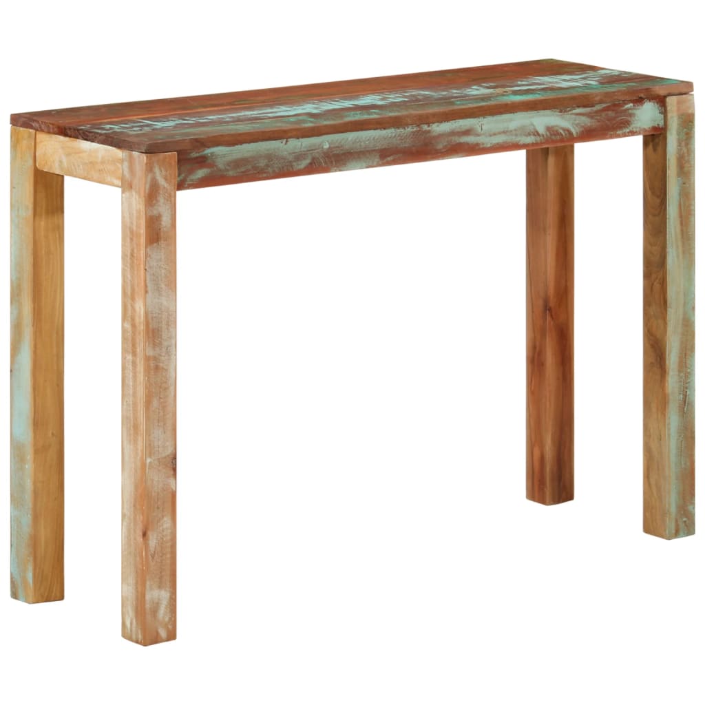 Table console 110x35x76 cm Bois de récupération massif - XIOS