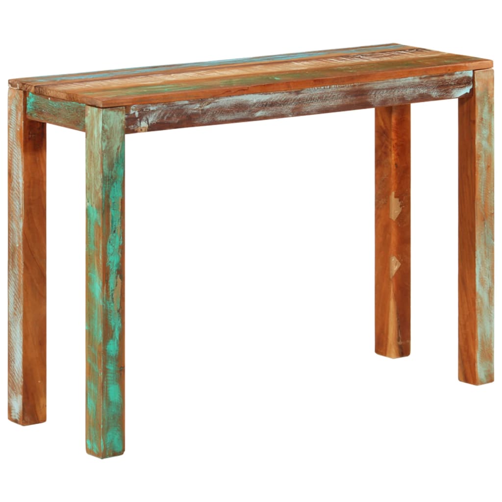 Table console 110x35x76 cm Bois de récupération massif - XIOS