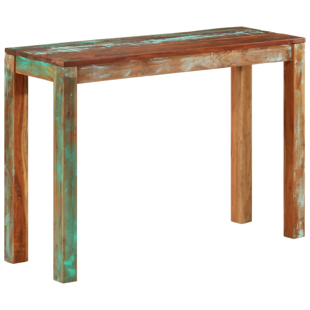 Table console 110x35x76 cm Bois de récupération massif - XIOS