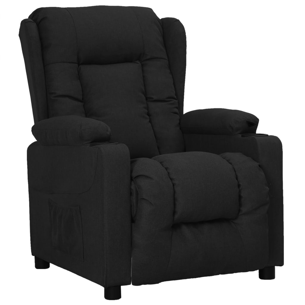 Fauteuil inclinable Noir Tissu - XIOS