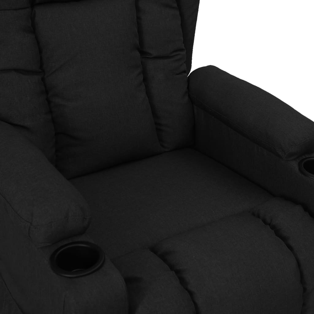 Fauteuil inclinable Noir Tissu - XIOS