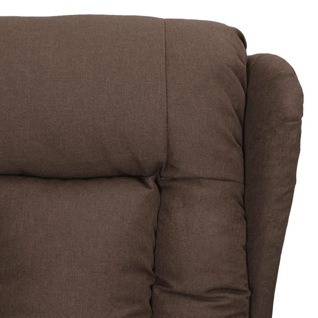 Fauteuil inclinable Taupe Tissu - XIOS