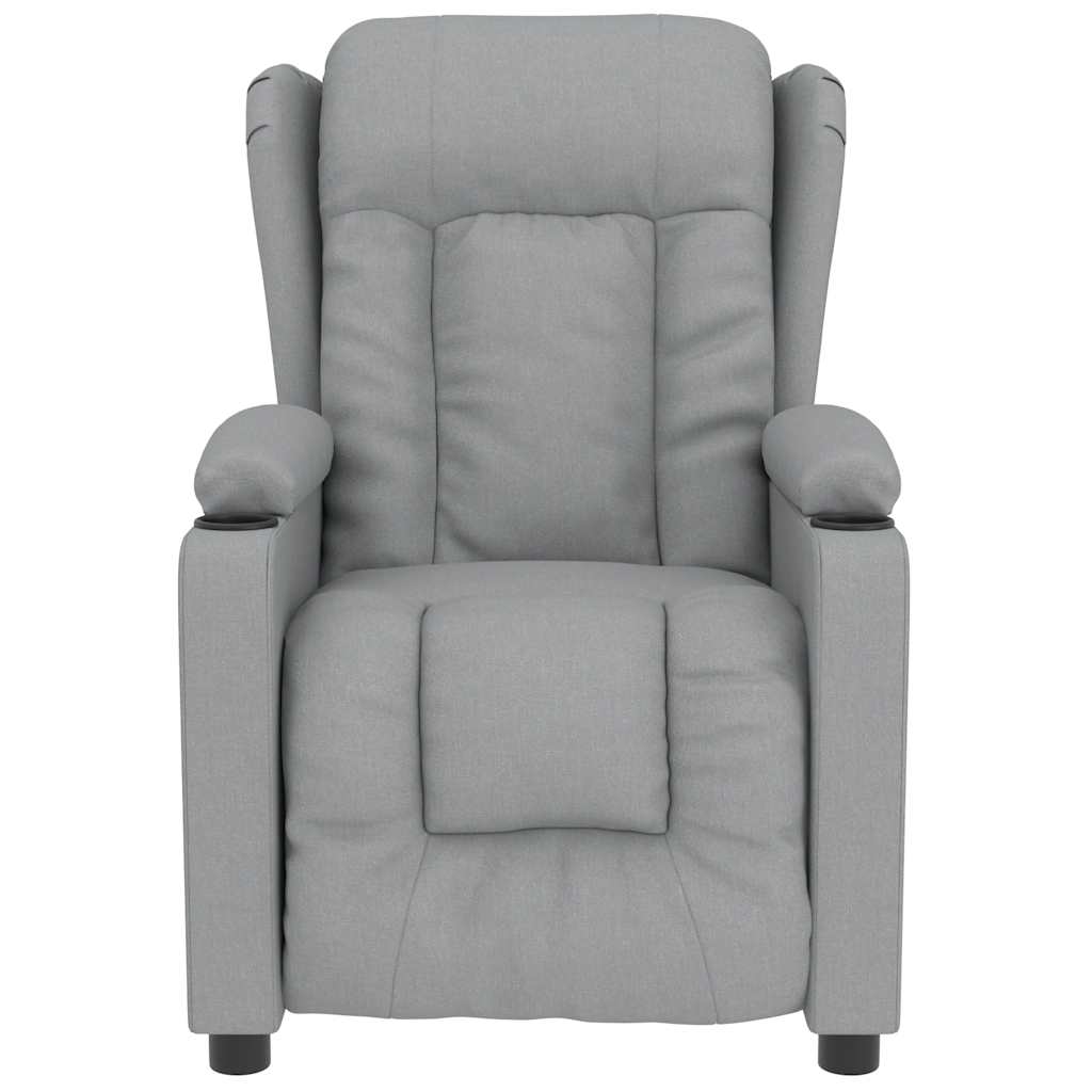 Fauteuil de massage Gris clair Tissu - XIOS
