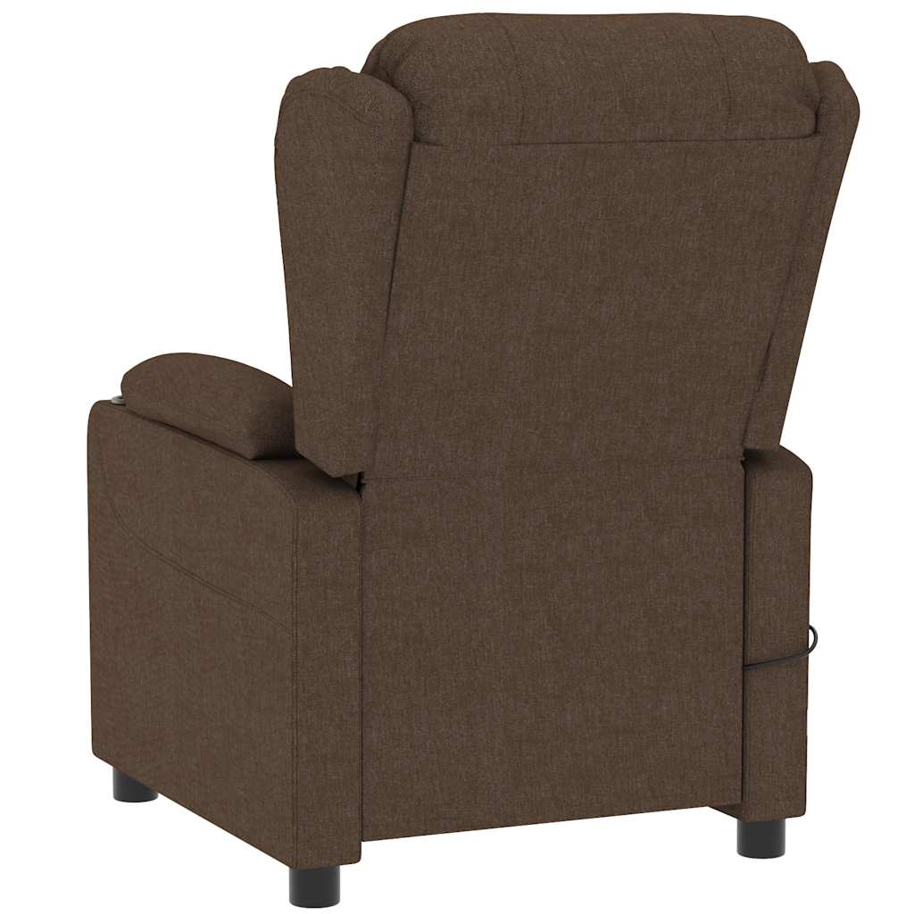 Fauteuil de massage Marron Tissu