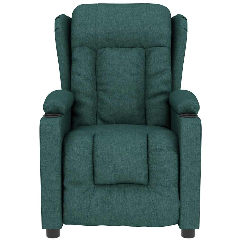 Fauteuil de massage Vert foncé Tissu - XIOS