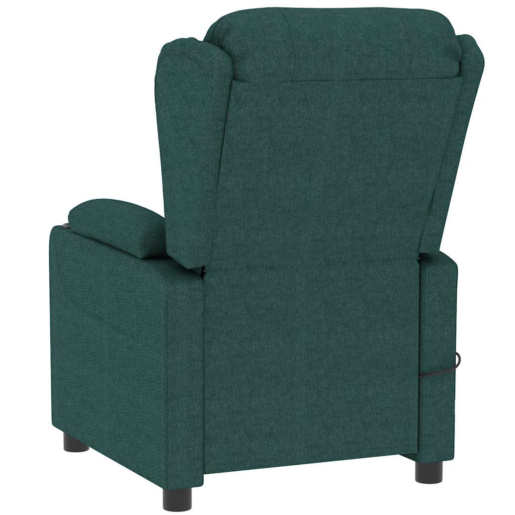 Fauteuil de massage Vert foncé Tissu - XIOS