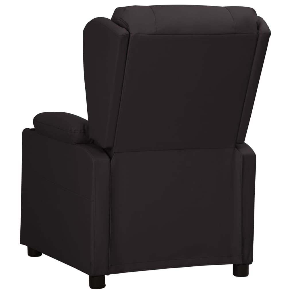 Fauteuil inclinable Noir Similicuir - XIOS