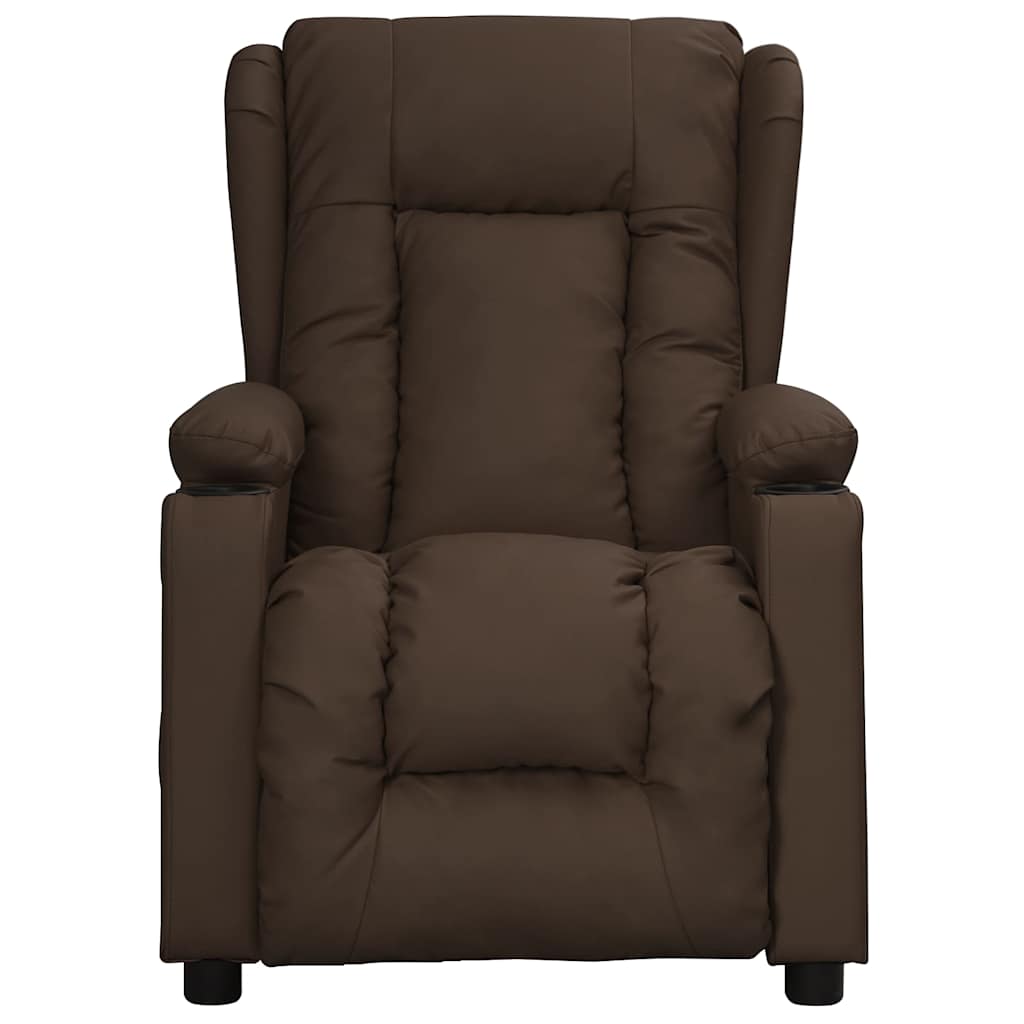 Fauteuil de massage Marron Similicuir - XIOS