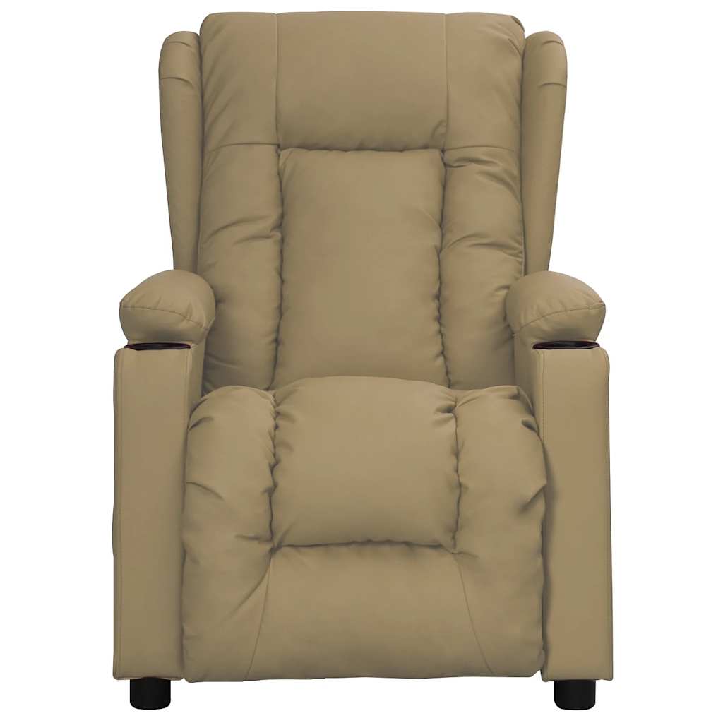 Fauteuil de massage Cappuccino Similicuir - XIOS