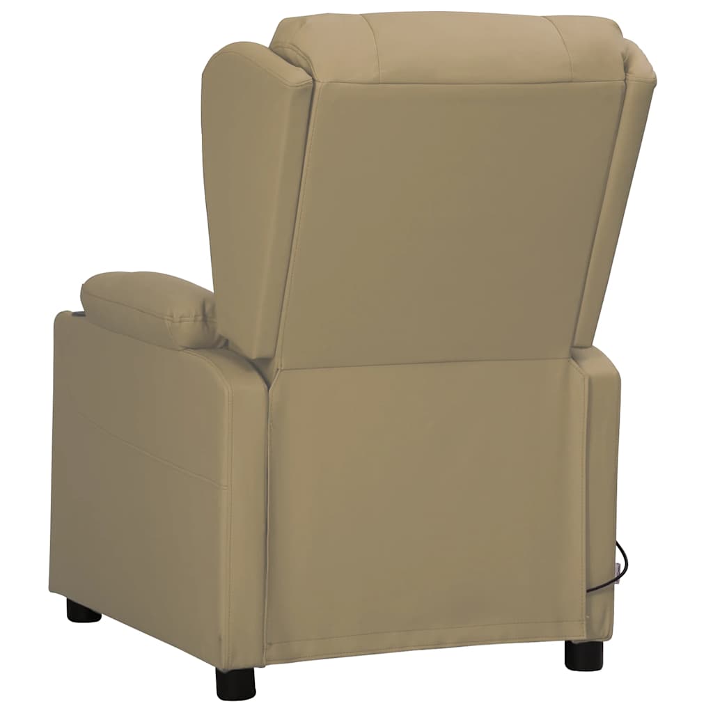 Fauteuil de massage Cappuccino Similicuir - XIOS