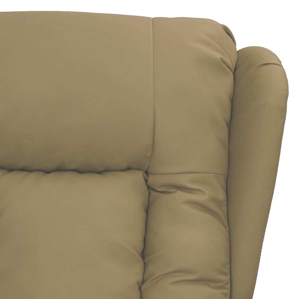 Fauteuil de massage Cappuccino Similicuir