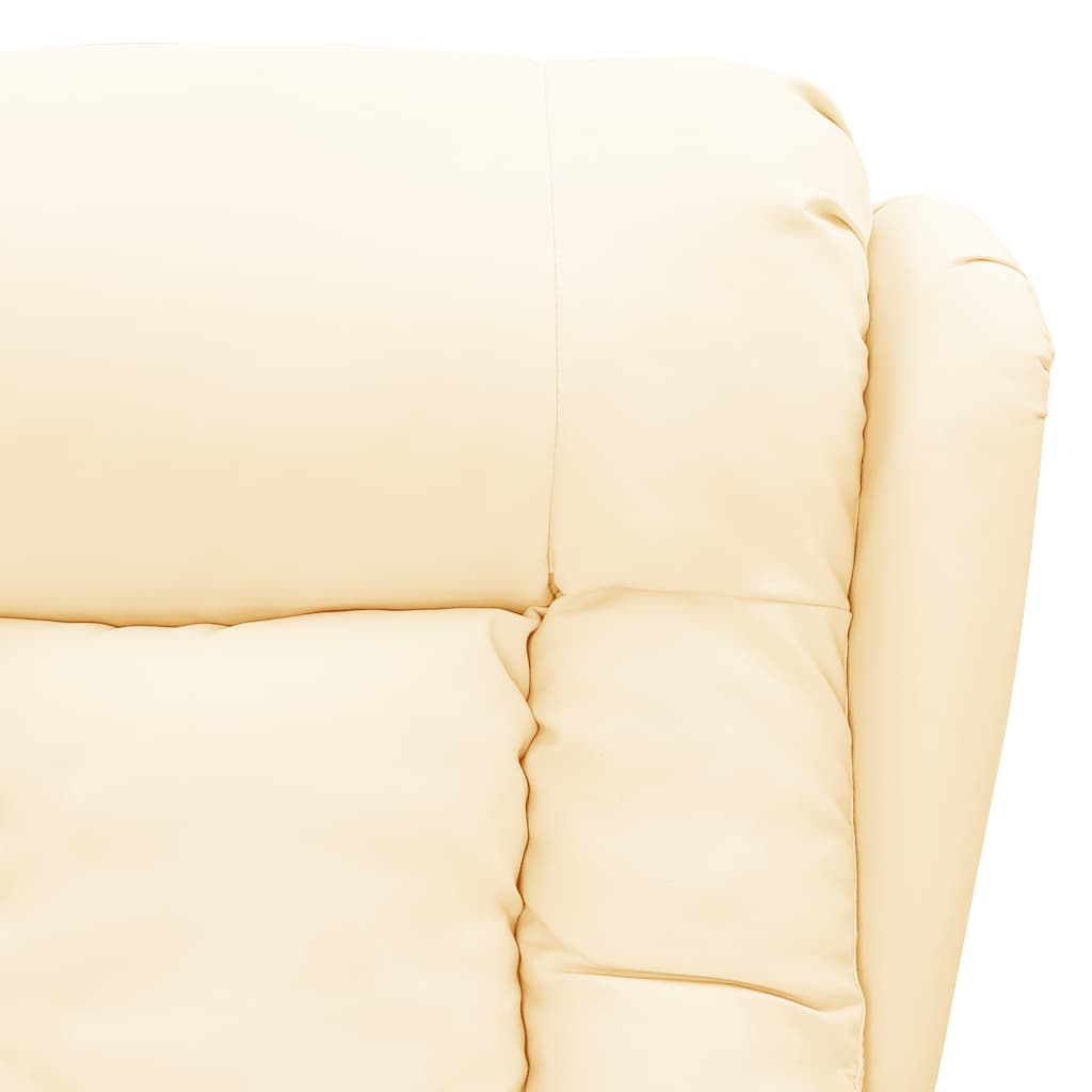 Fauteuil de massage Crème Similicuir - XIOS