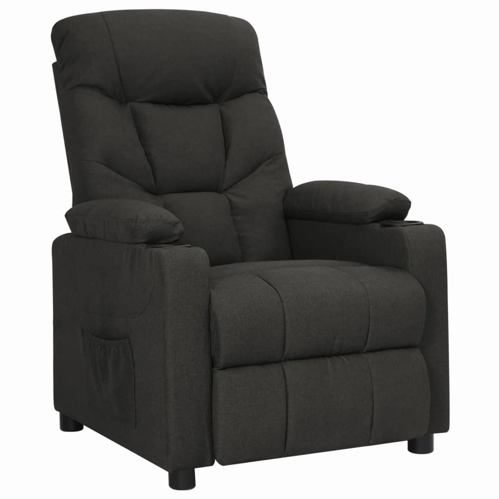 Fauteuil inclinable Noir Tissu - XIOS