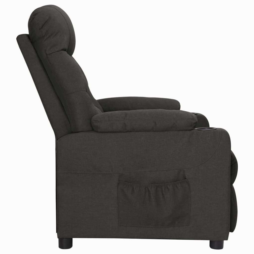 Fauteuil inclinable Noir Tissu - XIOS