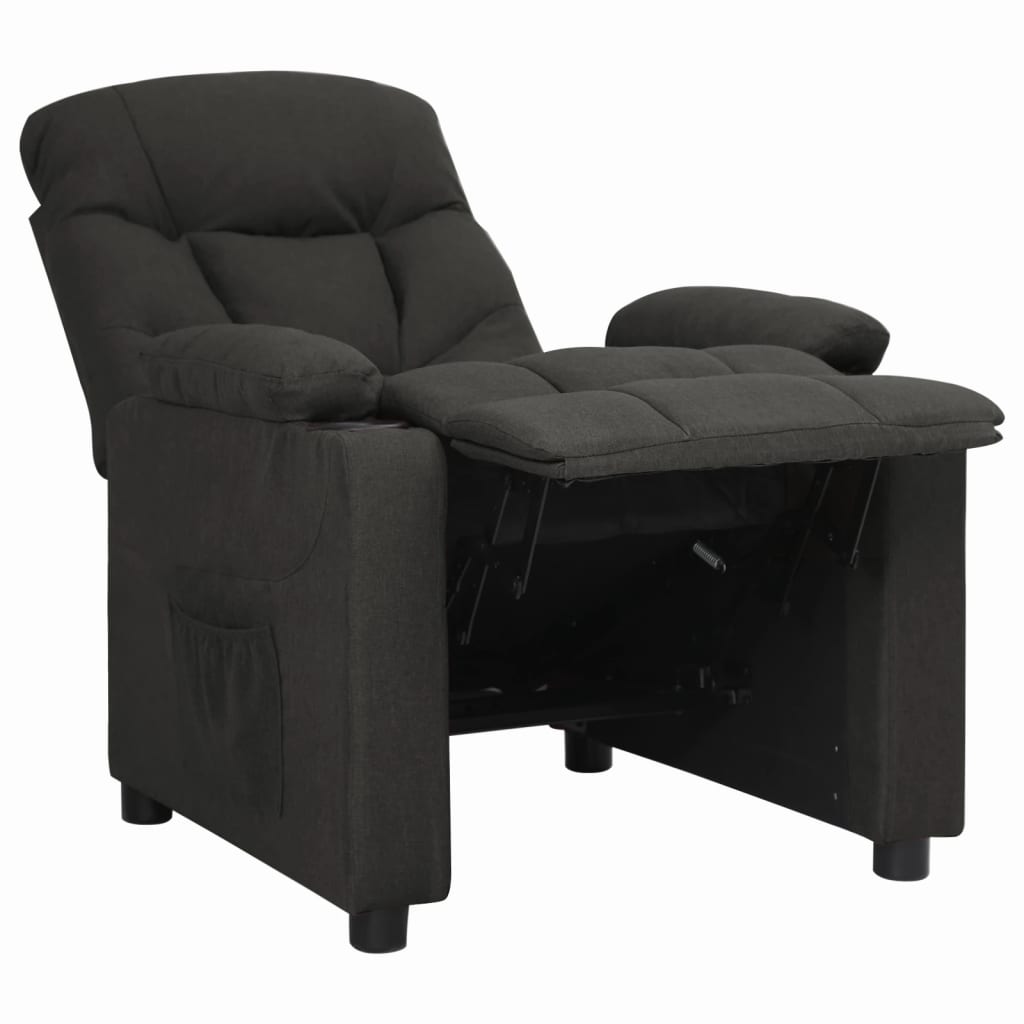 Fauteuil inclinable Noir Tissu - XIOS