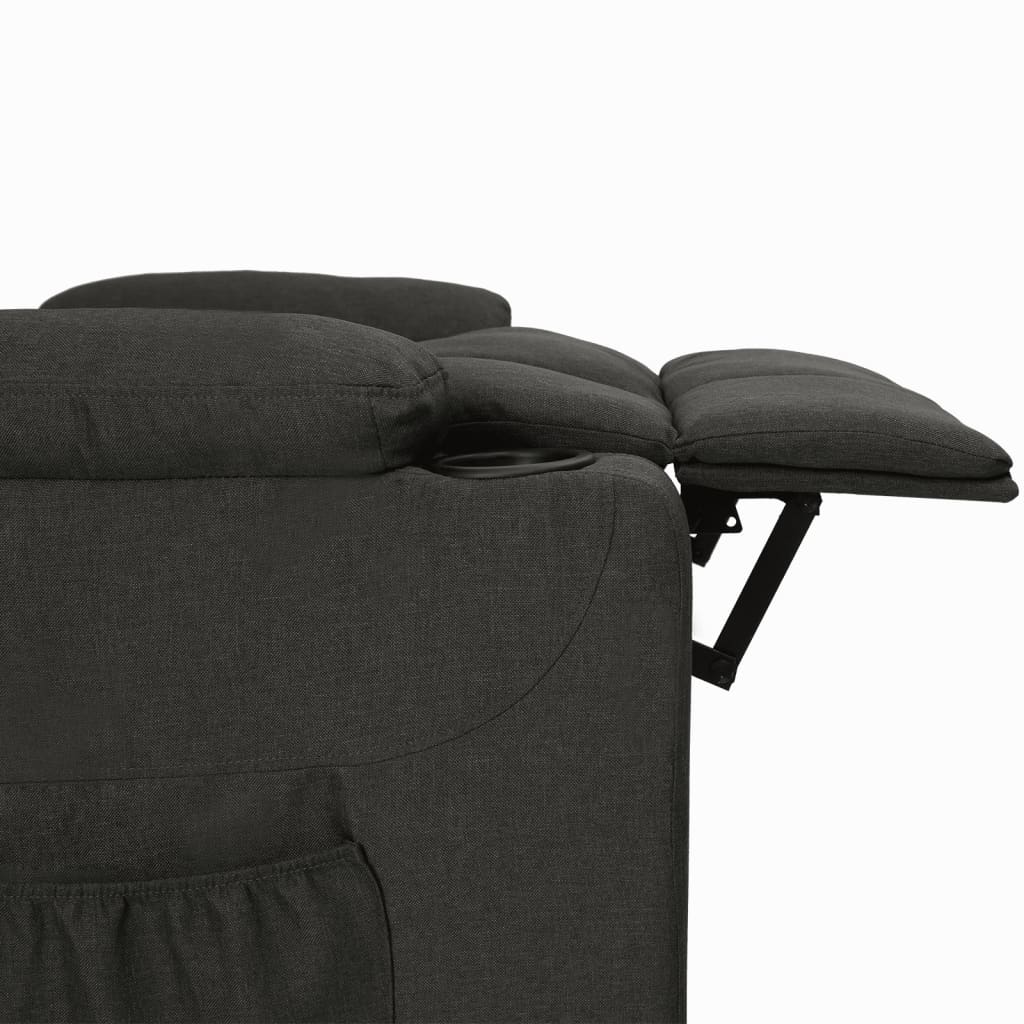 Fauteuil inclinable Noir Tissu - XIOS