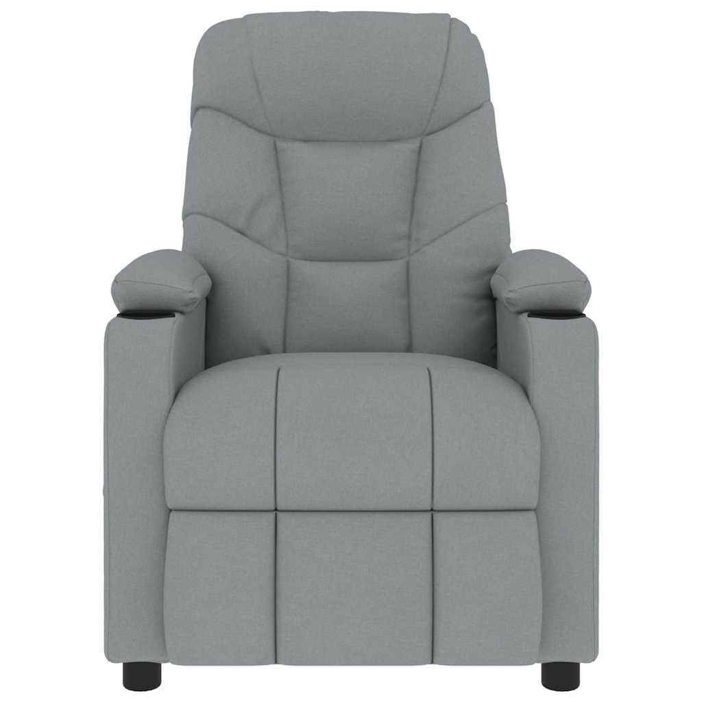 Fauteuil de massage Gris clair Tissu - XIOS