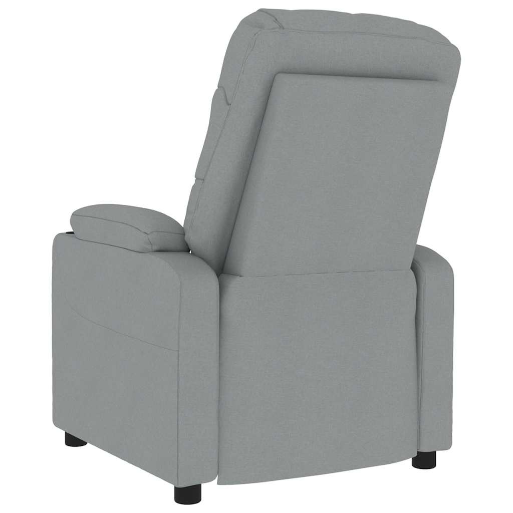 Fauteuil de massage Gris clair Tissu - XIOS