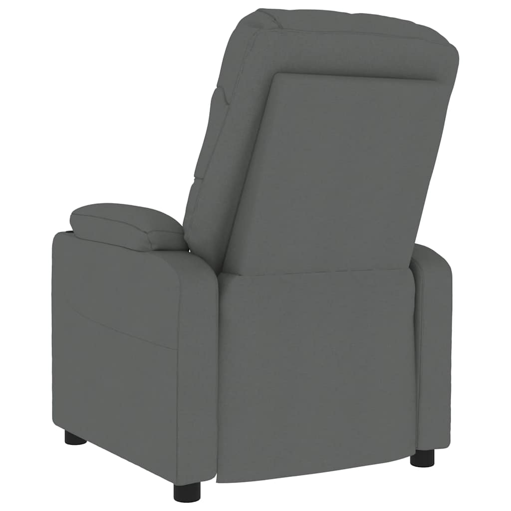 Fauteuil de massage Gris foncé Tissu - XIOS