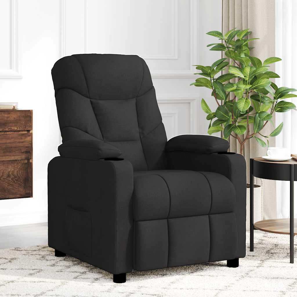 Fauteuil de massage Noir Tissu - XIOS