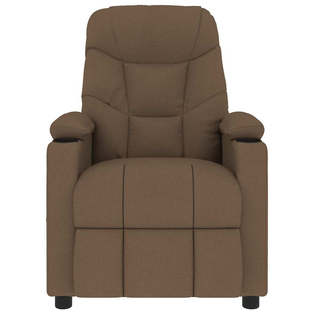 Fauteuil de massage Marron Tissu