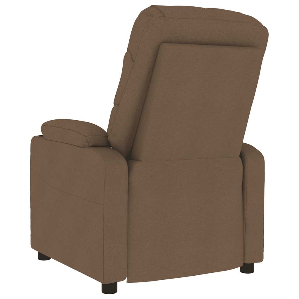 Fauteuil de massage Marron Tissu