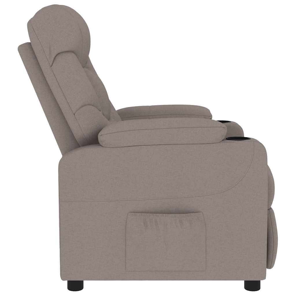 Fauteuil de massage Taupe Tissu - XIOS