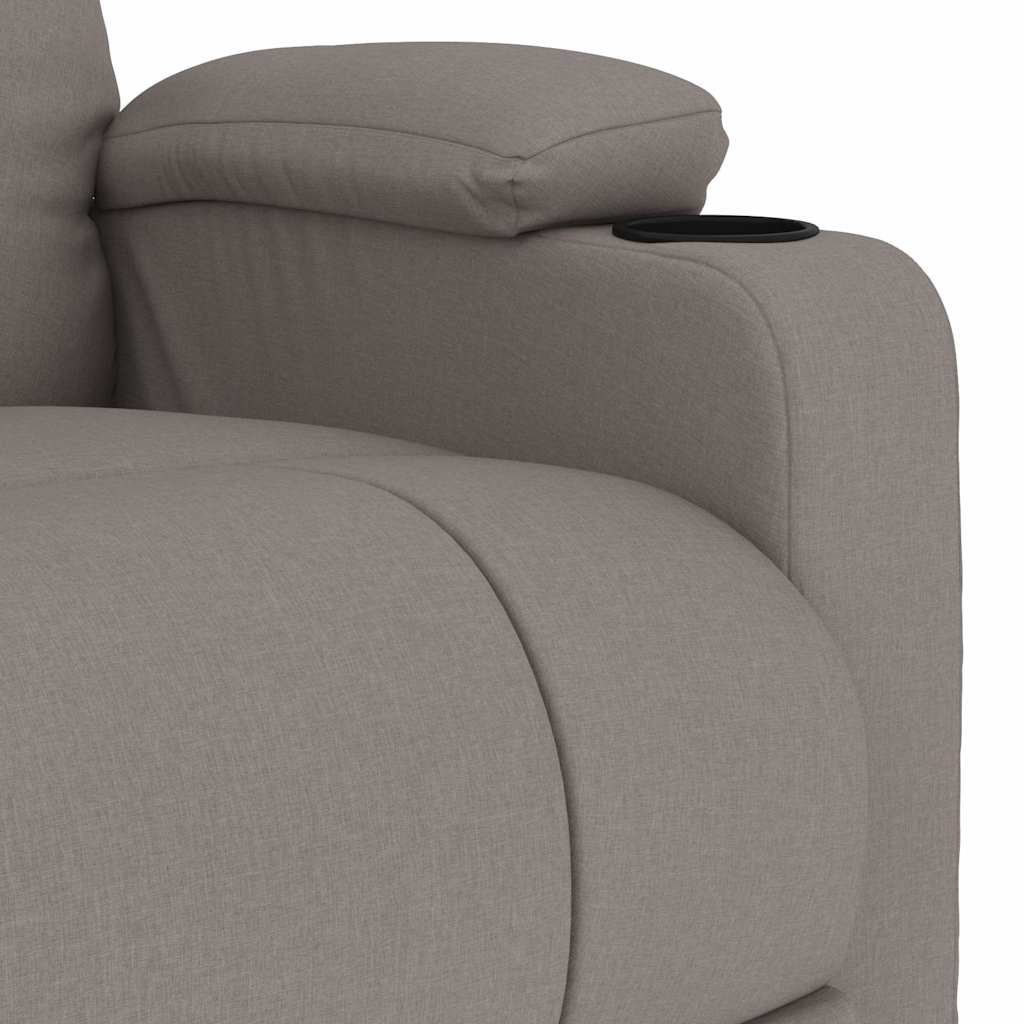 Fauteuil de massage Taupe Tissu - XIOS