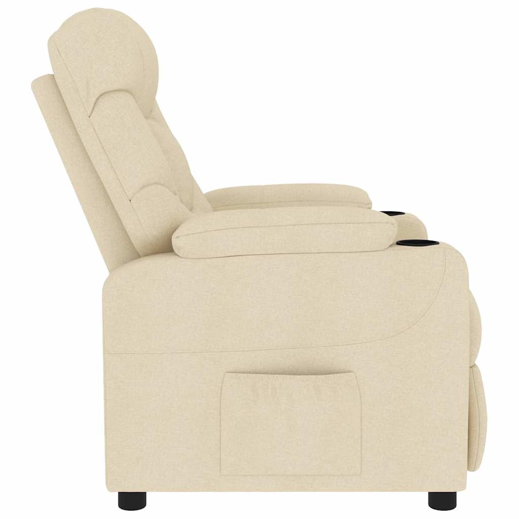 Fauteuil de massage Crème Tissu - XIOS
