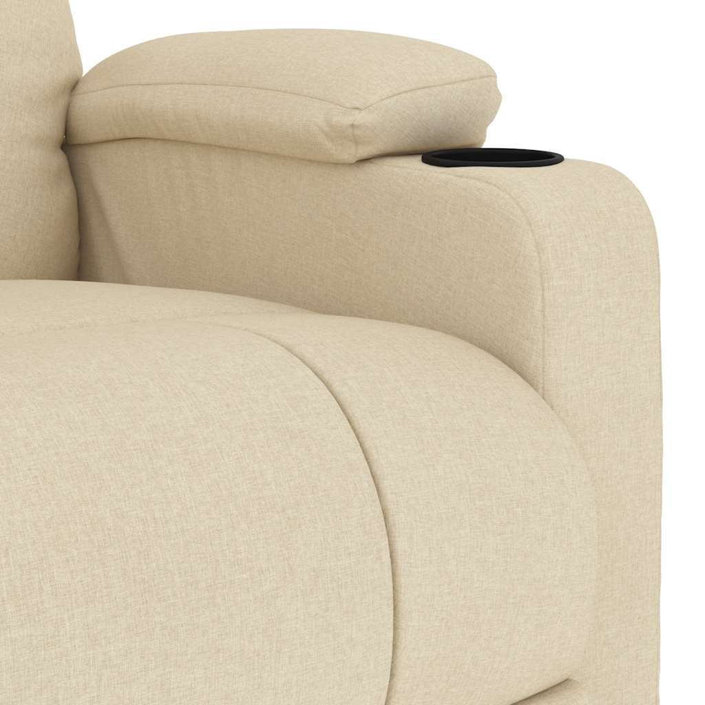 Fauteuil de massage Crème Tissu - XIOS