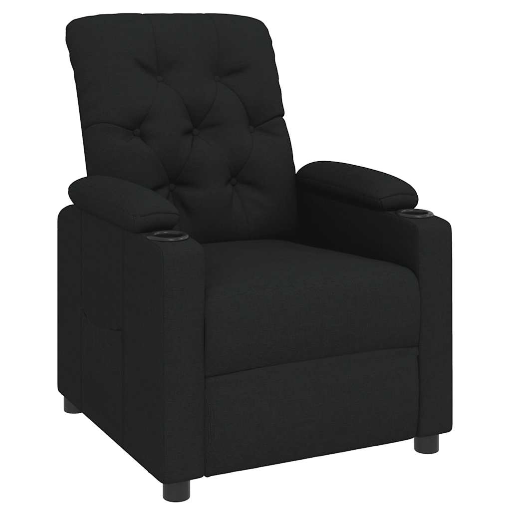 Fauteuil inclinable Noir Tissu - XIOS