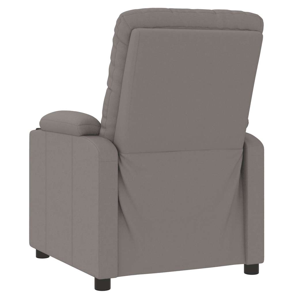 Fauteuil inclinable Taupe Tissu - XIOS