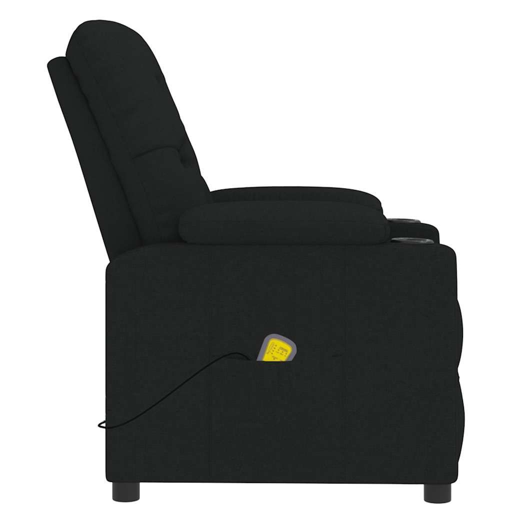 Fauteuil de massage Noir Tissu - XIOS