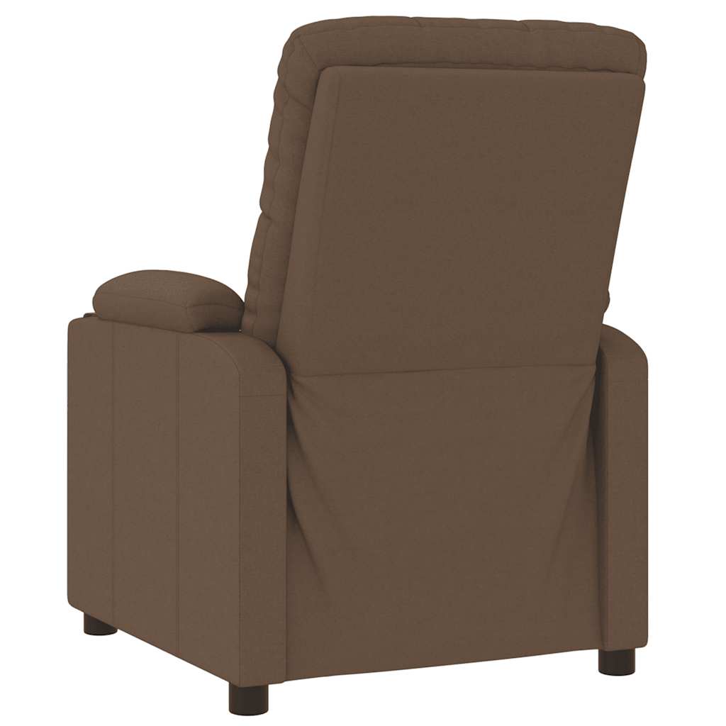 Fauteuil de massage Marron Tissu