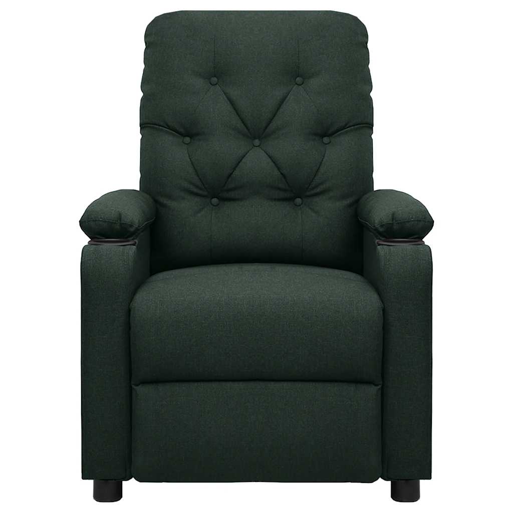 Fauteuil de massage Vert foncé Tissu - XIOS