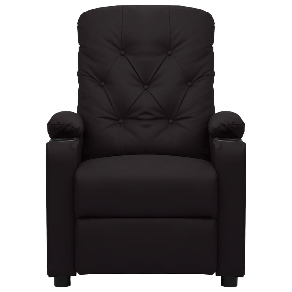 Fauteuil inclinable Noir Similicuir - XIOS
